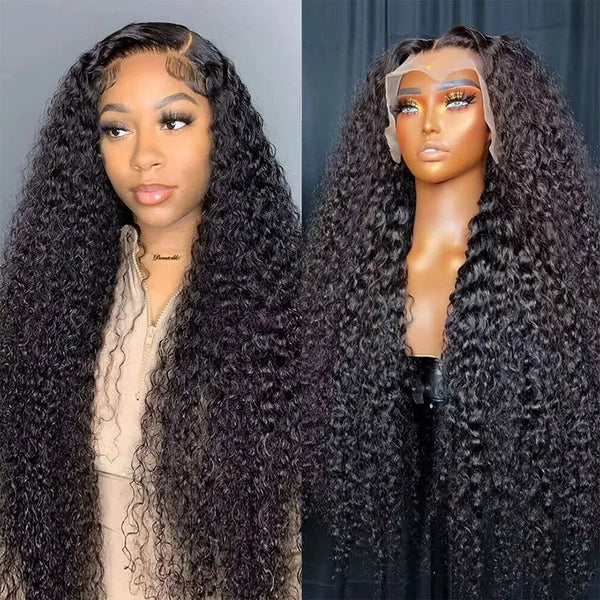 Hd Lace Wig 13x6 Human Hair Deep Wave Frontal Wig  Curly Wigs For Women Brazilian Hair 13x4 Water Wave Lace Front Wig